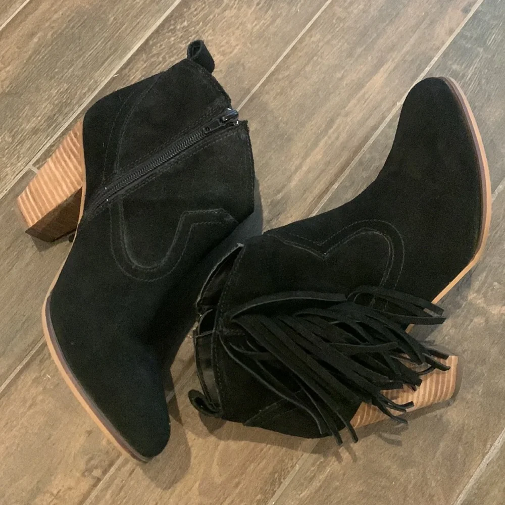 Steve Madden fringe ankle boots - Picture 6 of 7
